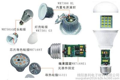 綿陽惠利WR7501G車燈LED燈單組份密封膠圖片與細(xì)節(jié)解析